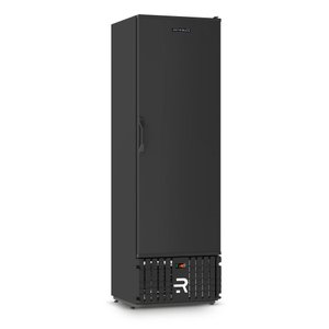 Expositor Vertical Congelados Refrimate 400 Litros Porta Sólida Preto 220v Vcco400pseb