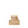Cama Infantil Solteiro Montessoriano Lift em Madeira Maciça com Rattan 1 Grade Casatema - 3