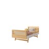 Cama Infantil Solteiro Montessoriano Lift em Madeira Maciça com Rattan 1 Grade Casatema - 9