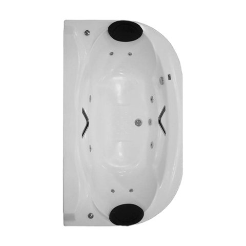 Banheira Dupla Londres Completo com Hidro em Acrílico - 127v