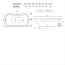 Ver imagem 3 de Banheira Dupla Londres Completo com Hidro em Acrílico - 127v
