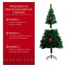 Arvore Natal Luxo 180cm - 800 Galhos Cheia - 6