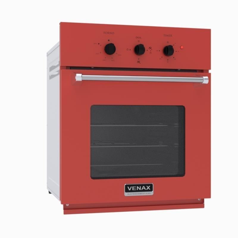 Forno de Embutir a Gas 50L Arena-Eg GIIi Vermelho Gas Glp 127V - 8