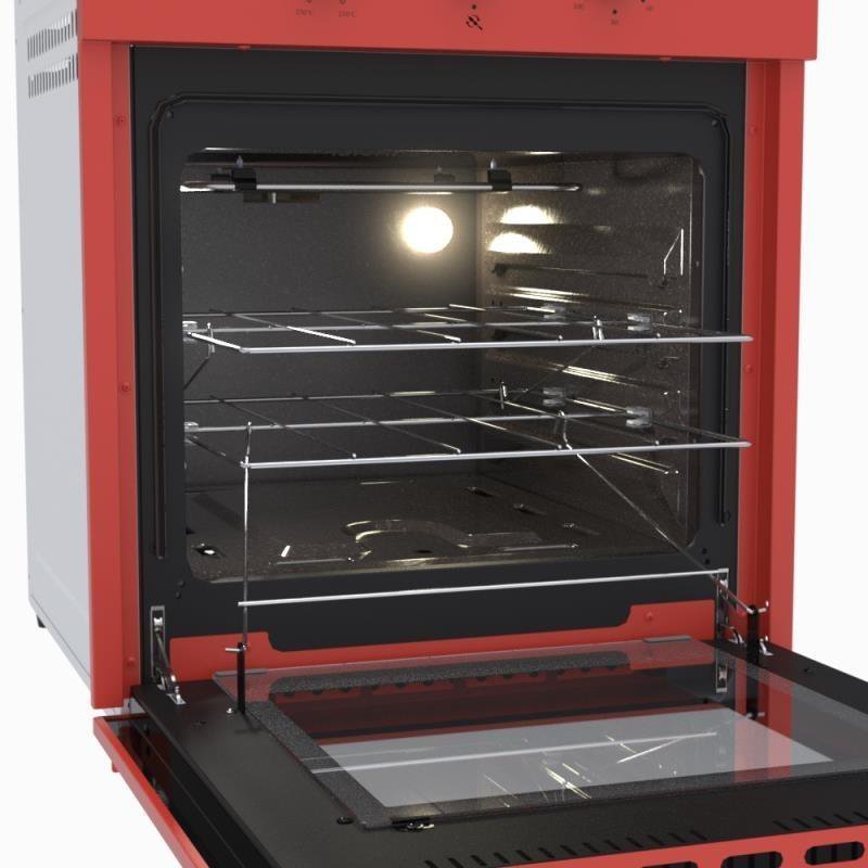 Forno de Embutir a Gas 50L Arena-Eg GIIi Vermelho Gas Glp 127V - 9