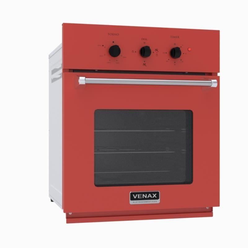 Forno de Embutir a Gas 50L Arena-Eg GIIi Vermelho Gas Glp 127V - 2