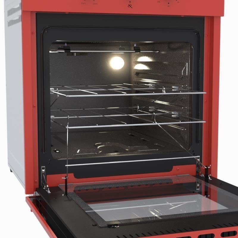 Forno de Embutir a Gas 50L Arena-Eg GIIi Vermelho Gas Glp 127V - 3