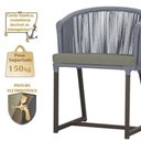 Ver imagem 5 de Mesa e 6 Cadeiras e Noronha Marrom E8 Trama Original Prata