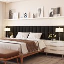 Ver imagem 7 de Cabeceira estofada Adesiva King (10 placas 120x20cm) - Azul