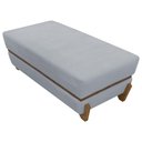 Ver imagem 6 de Puff Recamier Kodama para Cama King 200cm Pé Castanho Cinza Bouclé