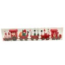 Ver imagem 5 de Trenzinho de Madeira Decorativo Natal Candy 40cm com Boneco de Neve e Presentes