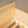 Cama Infantil Solteiro Montessoriano Lift em Madeira Maciça com Rattan 2 Grades Casatema - 21