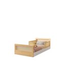 Ver imagem 7 de Cama Infantil Solteiro Montessoriano Lift com Rattan 2 Grades Casatema MadeiraOriginals Bege/Branco/Marrom