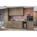 Ver imagem 4 de Armário Aéreo Cozinha Modulado Maxxi G766 com 3 Portas 120cm Canela - Kappesberg