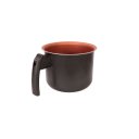 Ver imagem 3 de Leiteira Premium 14 Cm – Alumínio Antiaderente Preto e Cobre