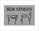 Ver imagem 1 de Tapete Capacho Flork Bem-vindo