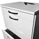 Ver imagem 2 de 2 Gavetas e Rodízio - Gaveteiro Odontológico