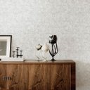 Ver imagem 1 de Papel de Parede Linho Cinza Claro Vinilico Lavável+ Cola para Aplicação 3055