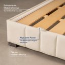 Ver imagem 3 de Cama Baú Solteiro sem Cabeceira Uvaia CabeCasa MadeiraOriginals
