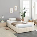Ver imagem 1 de Cama Baú Solteiro sem Cabeceira Uvaia CabeCasa MadeiraOriginals