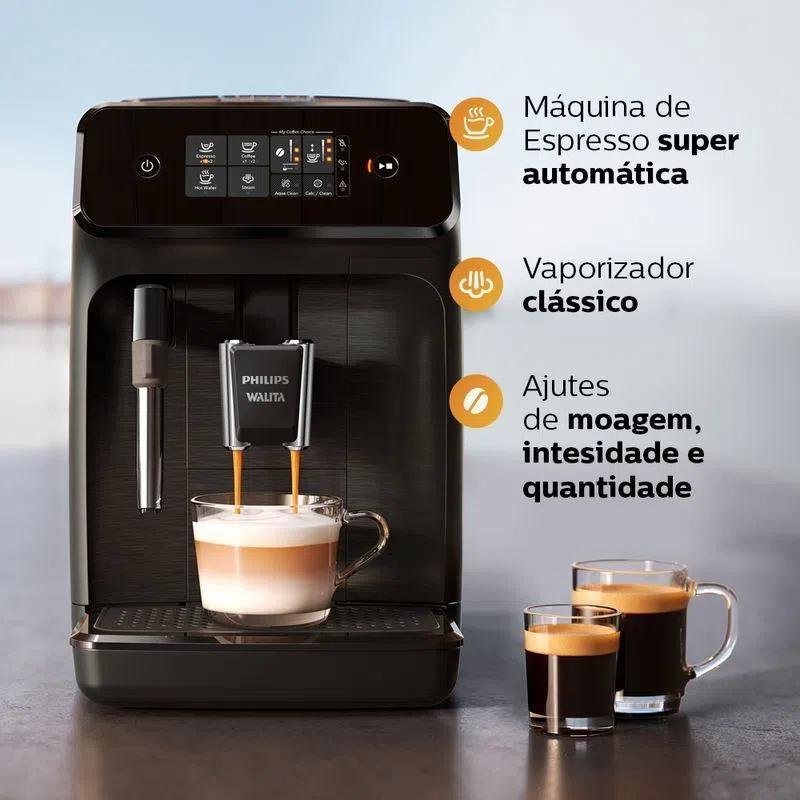 Cafeteira Espresso Automática Série Philips Walita Preta 110 - 3