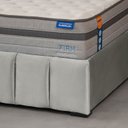 Ver mais imagens de Cama Solteiro Estofada sem Cabeceira Uvaia CabeCasa MadeiraOriginals