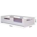 Ver imagem 4 de Cama Montessoriana Solteiro com Proteção Lateral Branco