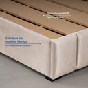 Ver imagem 3 de Cama King Estofada sem Cabeceira Uvaia CabeCasa MadeiraOriginals