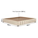 Ver imagem 2 de Cama King Estofada sem Cabeceira Uvaia CabeCasa MadeiraOriginals
