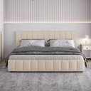 Ver imagem 1 de Cama King Estofada sem Cabeceira Uvaia CabeCasa MadeiraOriginals