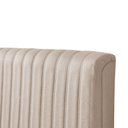 Ver imagem 4 de Cabeceira Cama Box Queen Estofada Havai Linho Bege