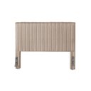 Ver imagem 3 de Cabeceira Cama Box Queen Estofada Havai Linho Bege