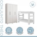 Ver imagem 6 de Quarto Infantil Completo com Guarda-roupa e Beliche Théo