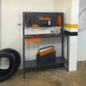 Conjunto Bancada com Acessórios 1 Carro em Chapa de Aço 1 Banco de Oficina Presto - 3
