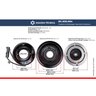 Conjunto Embreagem Compressor 10s15 Trator Tm / New H - 7
