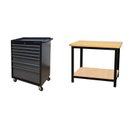 Ver imagem 2 de Conjunto 1 Carro Profissional 7 Gavetas 1 Bancada Profissional de 110cm para Ferramentas Presto