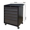Conjunto 1 Carro Profissional 5 Gavetas 1 Bancada Profissional de 110cm para Ferramentas Presto - 3