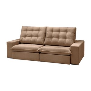 Sofá Sydney Bipartido 2,00:linho Terracota