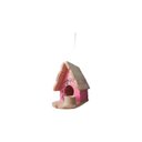 Ver imagem 2 de Mini Chalé de Passarinho Feito de Madeira para Decoração Casa -Decoração