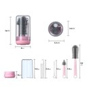 Ver imagem 4 de Kit Escova de Limpeza 4 em 1 Copo Mamadeira Garrafa Bebe Criança Higiene Limpeza Passeio Bolsa Mala 