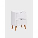 Ver imagem 6 de Gabinete para Banheiro Milano com Tampo e Espelho LED 3 Gavetas MDF 60cm Branco On Móveis