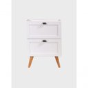 Ver mais imagens de Gabinete para Banheiro Milano com Tampo e Espelho LED 3 Gavetas MDF 60cm Branco On Móveis