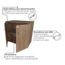 Ver imagem 5 de Armário Baixo de Escritório Kitcubos 2 Portas