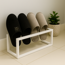 Ver imagem 2 de Porta Sapatos Organizador Iron 50 Cm Branco
