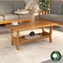 Ver imagem 1 de Mesa de Centro Roma Madeira Maciça Marrom