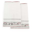 Ver imagem 2 de Pano de Copa Vigo Café Kit 2 peças - Dohler Cinza/Vermelho