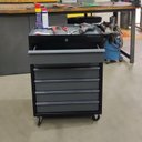 Ver imagem 5 de Conjunto 1 Carro Profissional 6 Gavetas 1 Bancada Profissional de 150cm para Ferramentas Presto