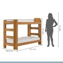 Ver imagem 4 de Quarto Infantil Completo com Guarda-roupa e Beliche Théo