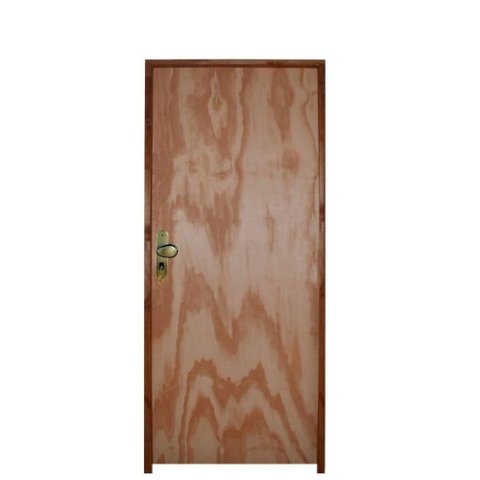 Kit Porta Lisa Mescla 60 X 210 Batente 14cm Fechadura Externa Lado Direito - Hale