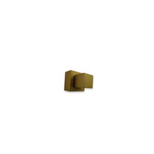 Acabamento para Registro Quadrado 1.1/2 Dourado Fosco