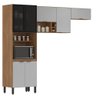 Cozinha Modular com 3 Peças Firenze Composição Fi0007 Amendola Touch/nude Prime Tx - Demóbile - 4